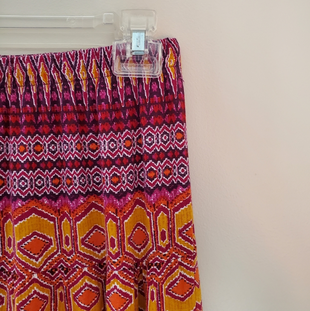 Mossimo Aztec Patterned Maxi Skirt - Picture 4 of 8